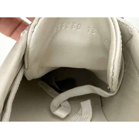 Gucci Men\'s Soft White Snake dSneakers 14.5 US (Gucci 13.5) 456230 IT NIB
